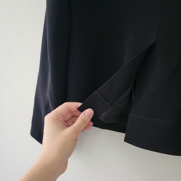 Ann Taylor Black Blazer Jacket 6 - Picture 6 of 7